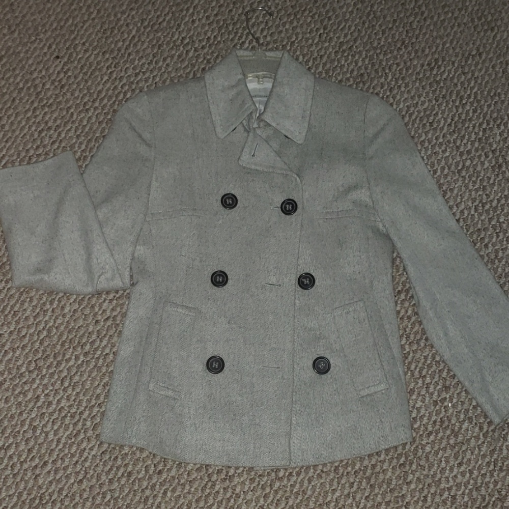 RENE LEZARD soft wool double breast jacket